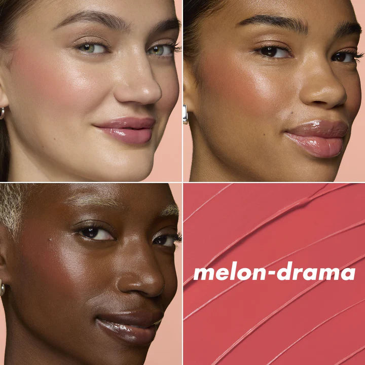 Rubor en Crema E.L.F tono peachy Coral